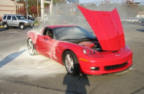 2006 Corvette Z06 Caught On Fire