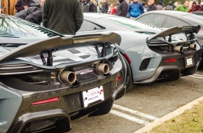 Two McLarens at Caffeine &  Octane