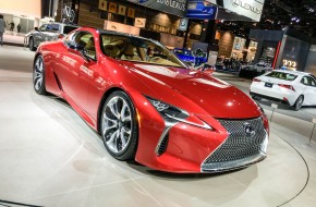 Lexus LC500 at 2016 Chicago Auto Show
