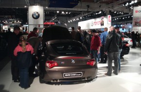 The BMW stand