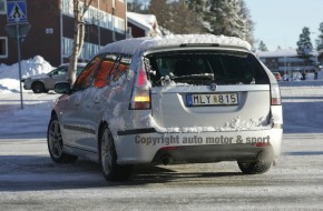 Spy Shots: 2008 Saab 9-3 facelift