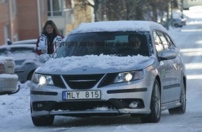 Spy Shots: 2008 Saab 9-3 facelift