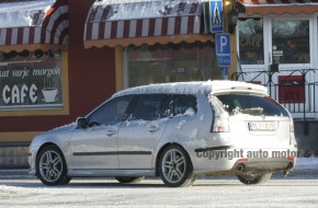 Spy Shots: 2008 Saab 9-3 facelift