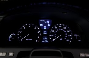 2009 Lexus LS 600h L Speedometer