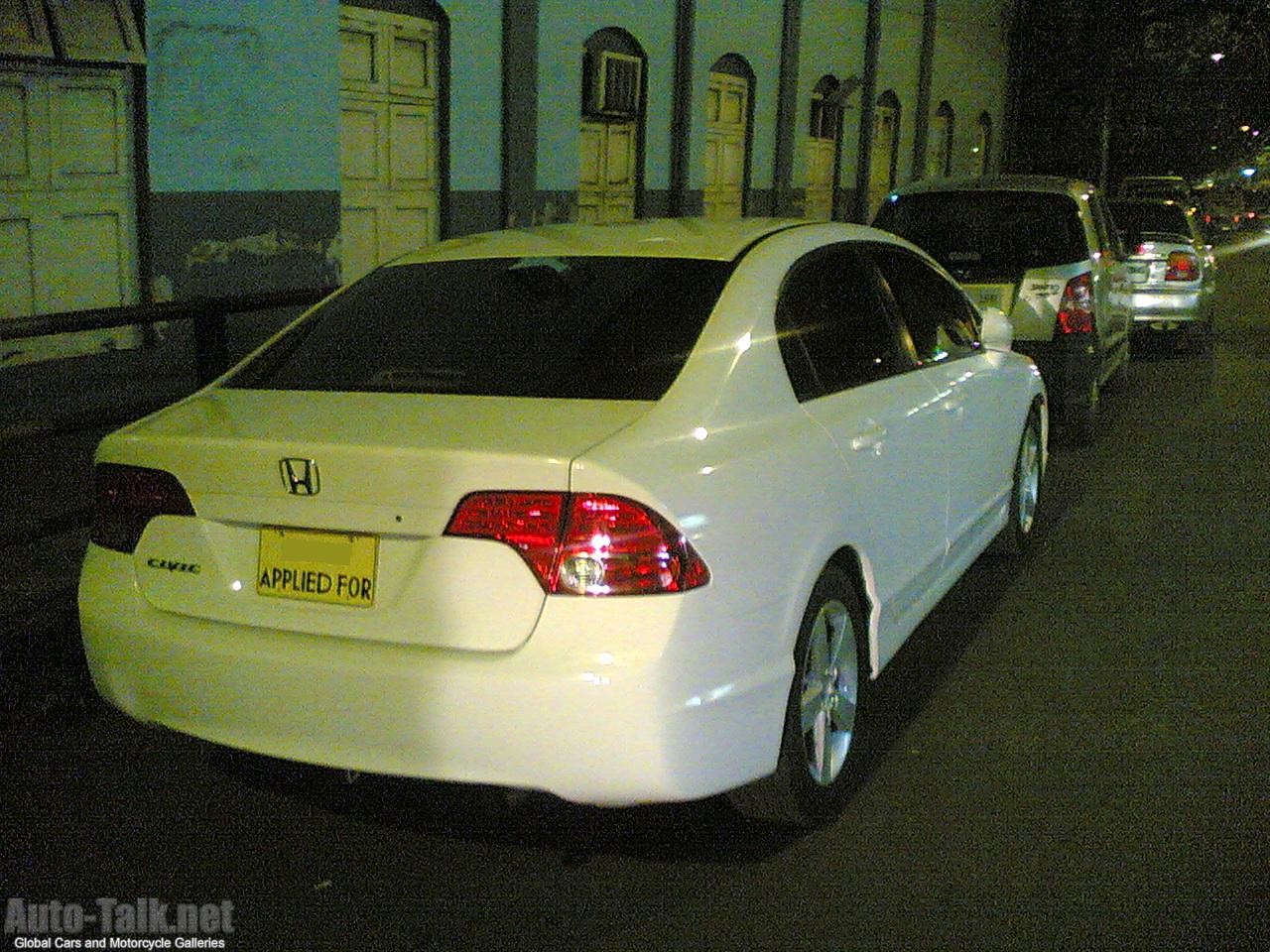 2006 Left Hand Drive Honda Civic Spotted in Juhu