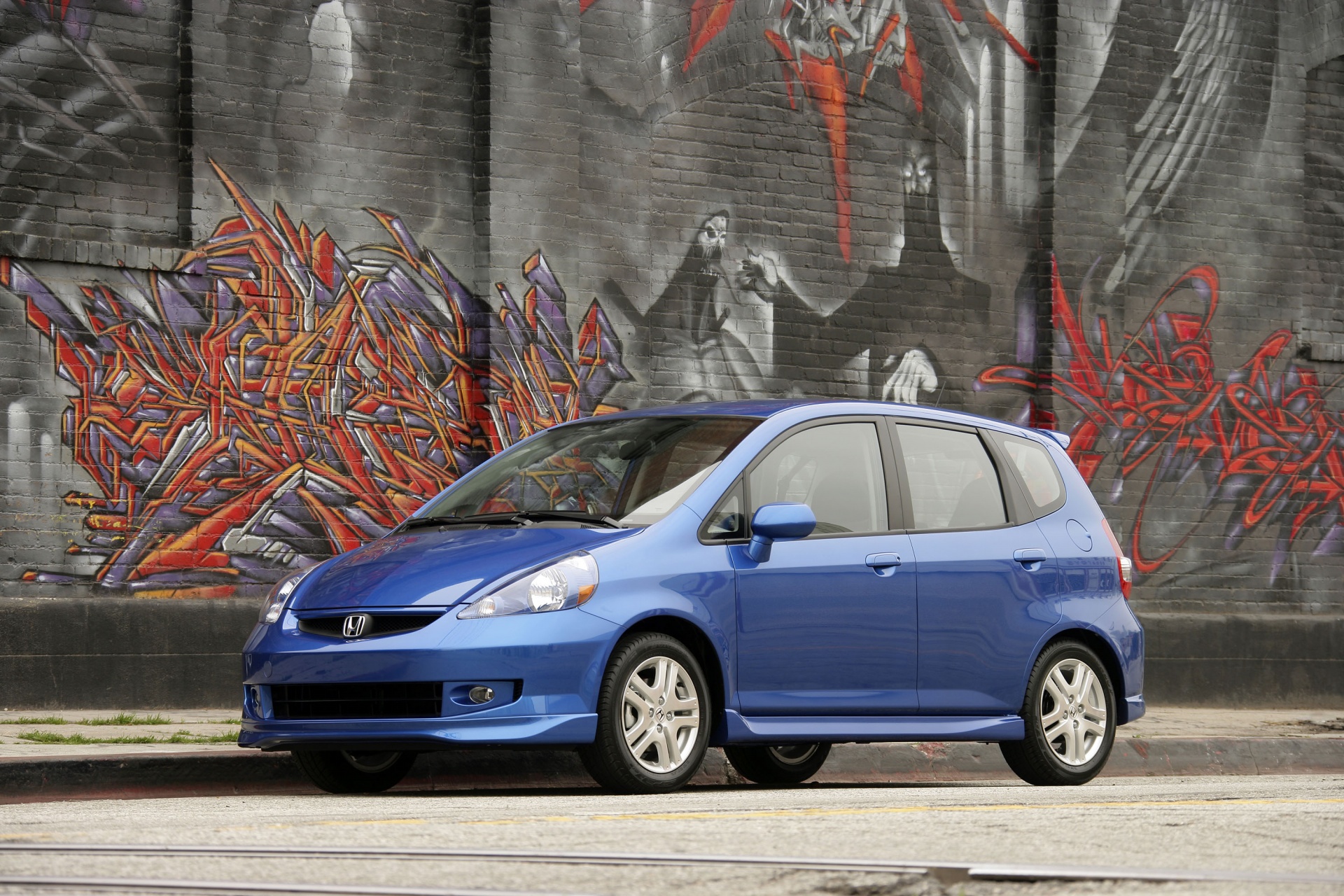 Honda Fit 2008 stance