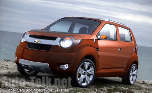 2007 New York Auto Show: Chevy Trax Minicar Concept