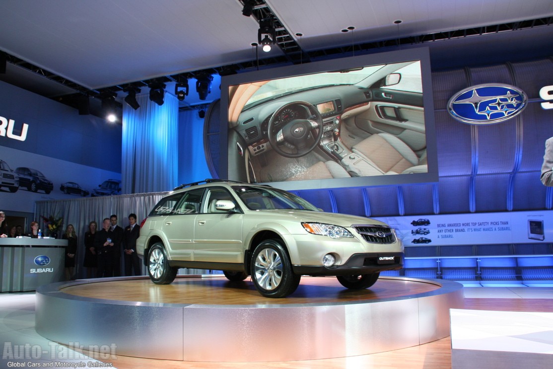 2008 Subaru Legacy and Outback - Detroit Auto Show