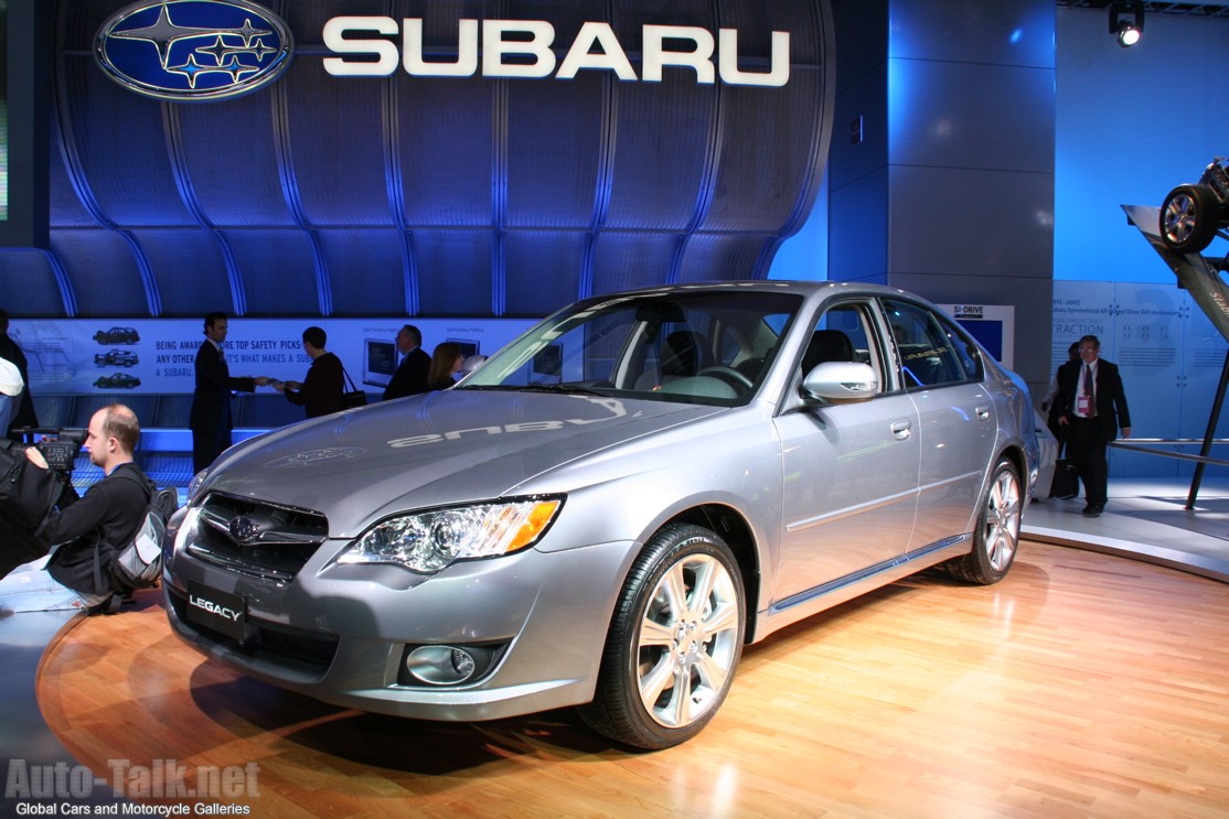 2008 Subaru Legacy and Outback - Detroit Auto Show