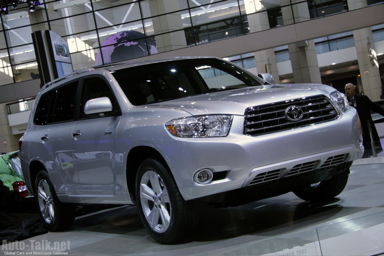 2008 Toyota Highlander at Chicago Auto Show