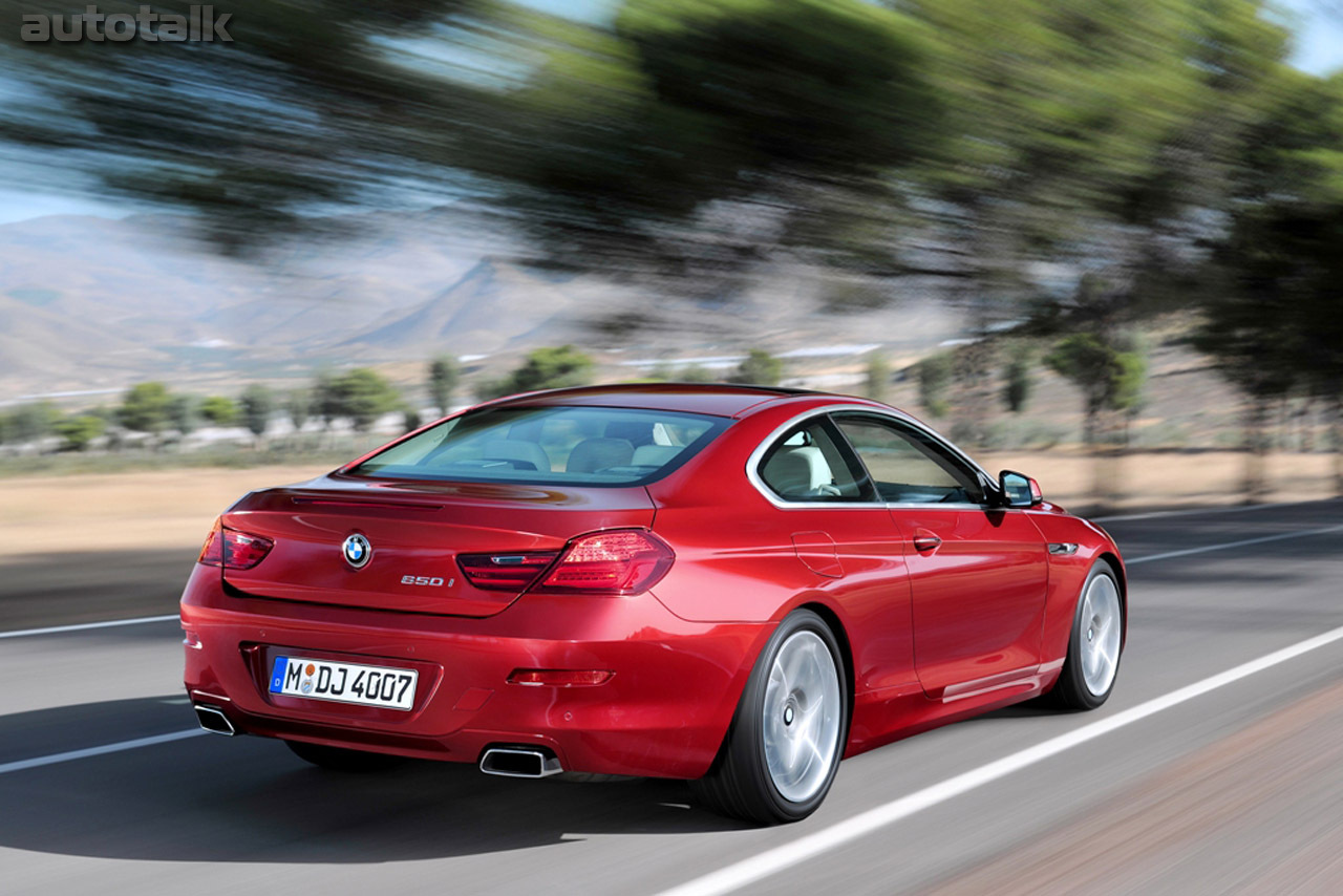 2012 BMW 6 Series Coupe