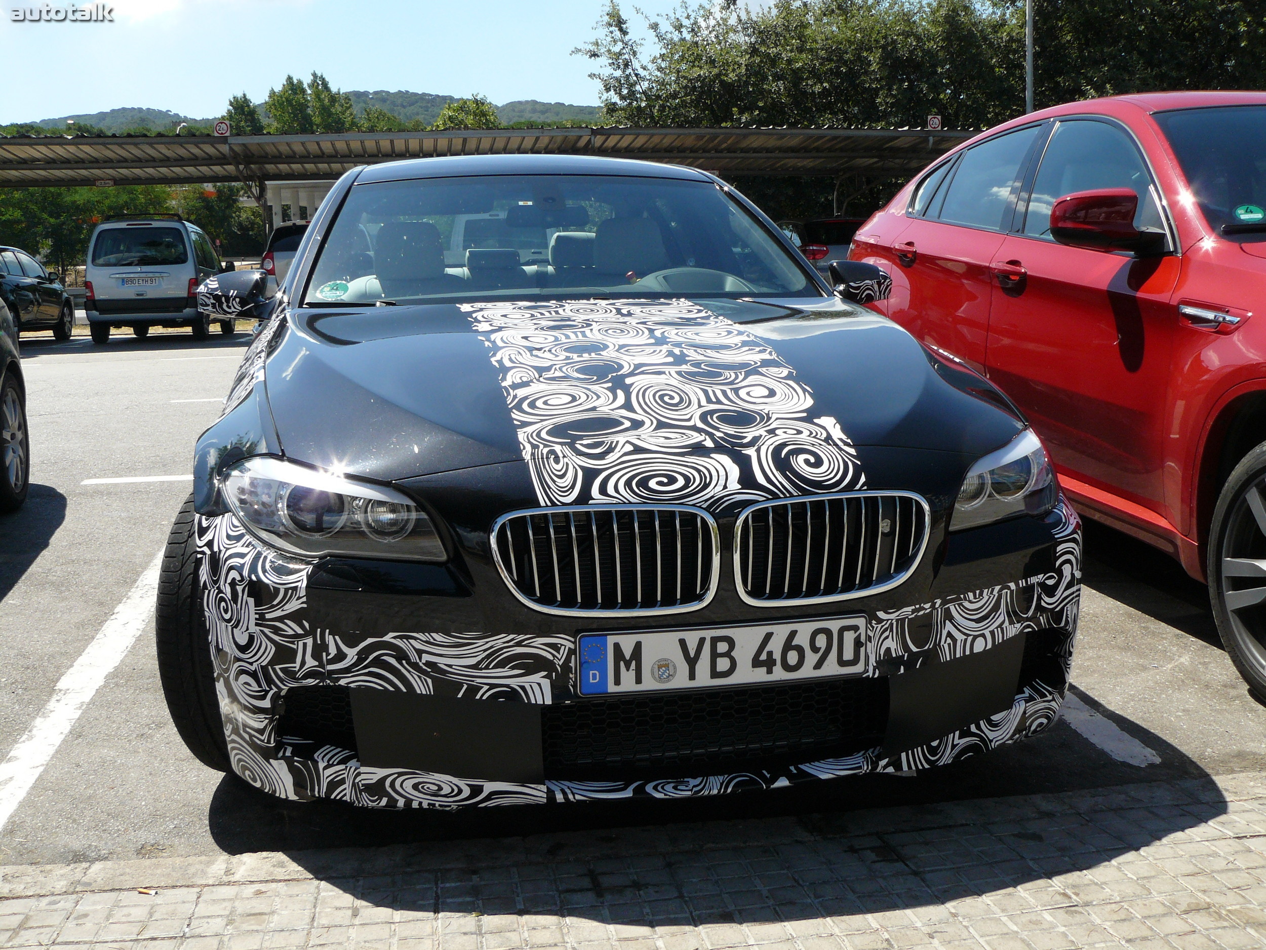 2012 BMW M5 Spy Shots