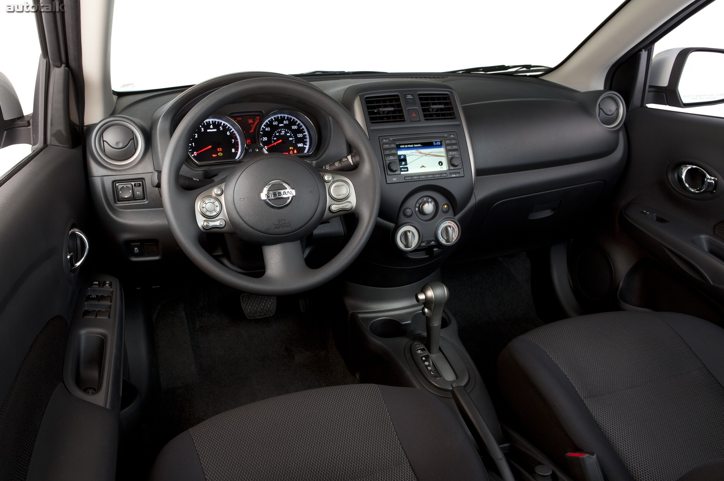 2012 Nissan Versa Dashboard