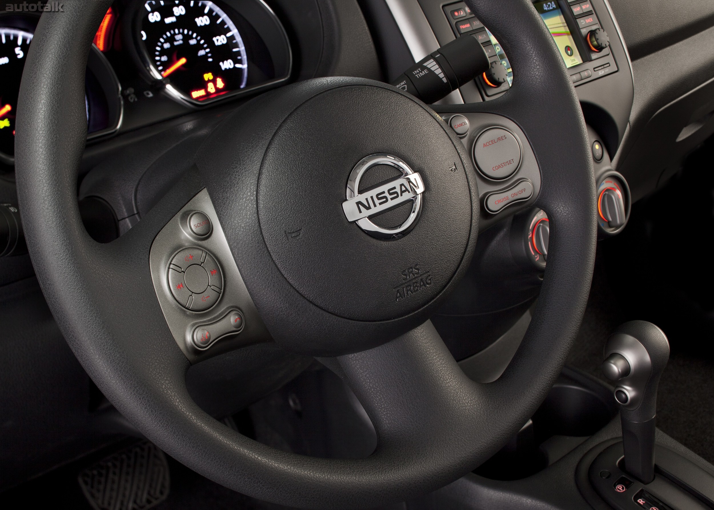 2012 Nissan Versa Dashboard