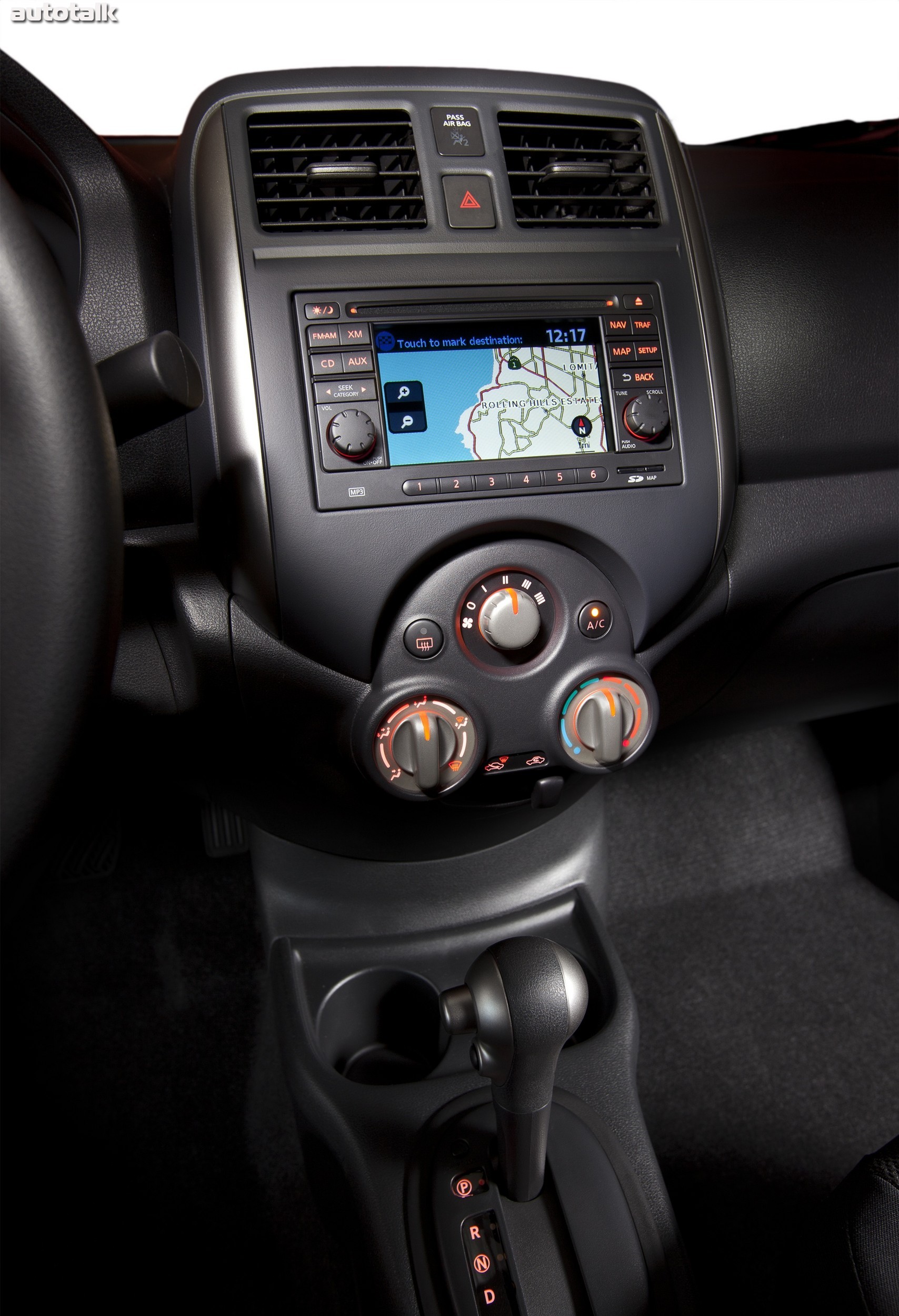 2012 Nissan Versa Navigation