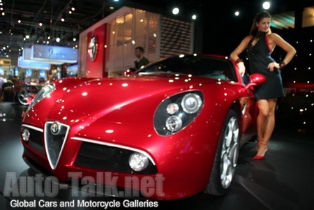 Alfa Romeo 8C Competizione world premiere