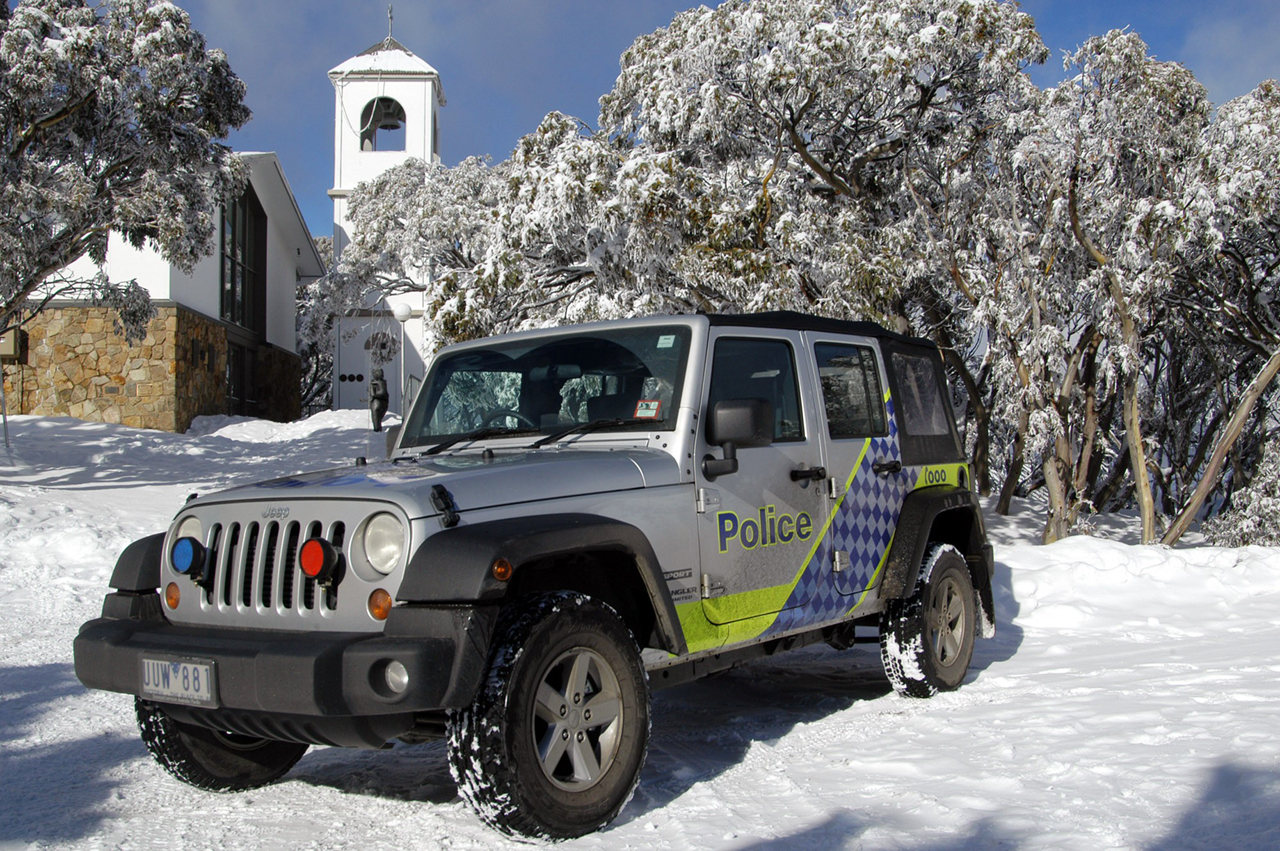 Australian Police Jeep Wrangler