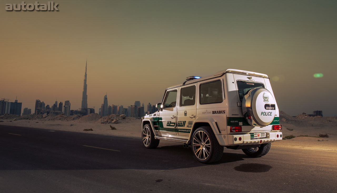 Brabus B63s 700 Widestar Dubai Police