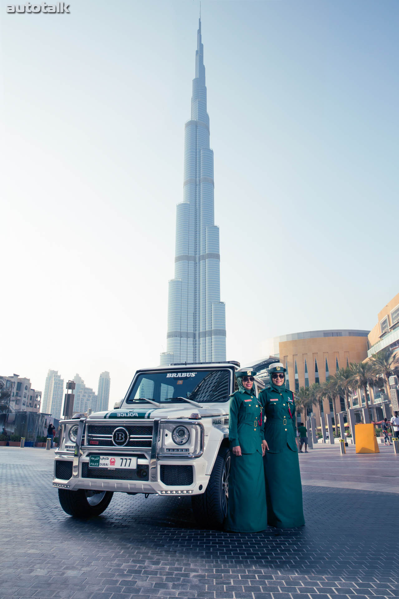 Brabus B63s 700 Widestar Dubai Police