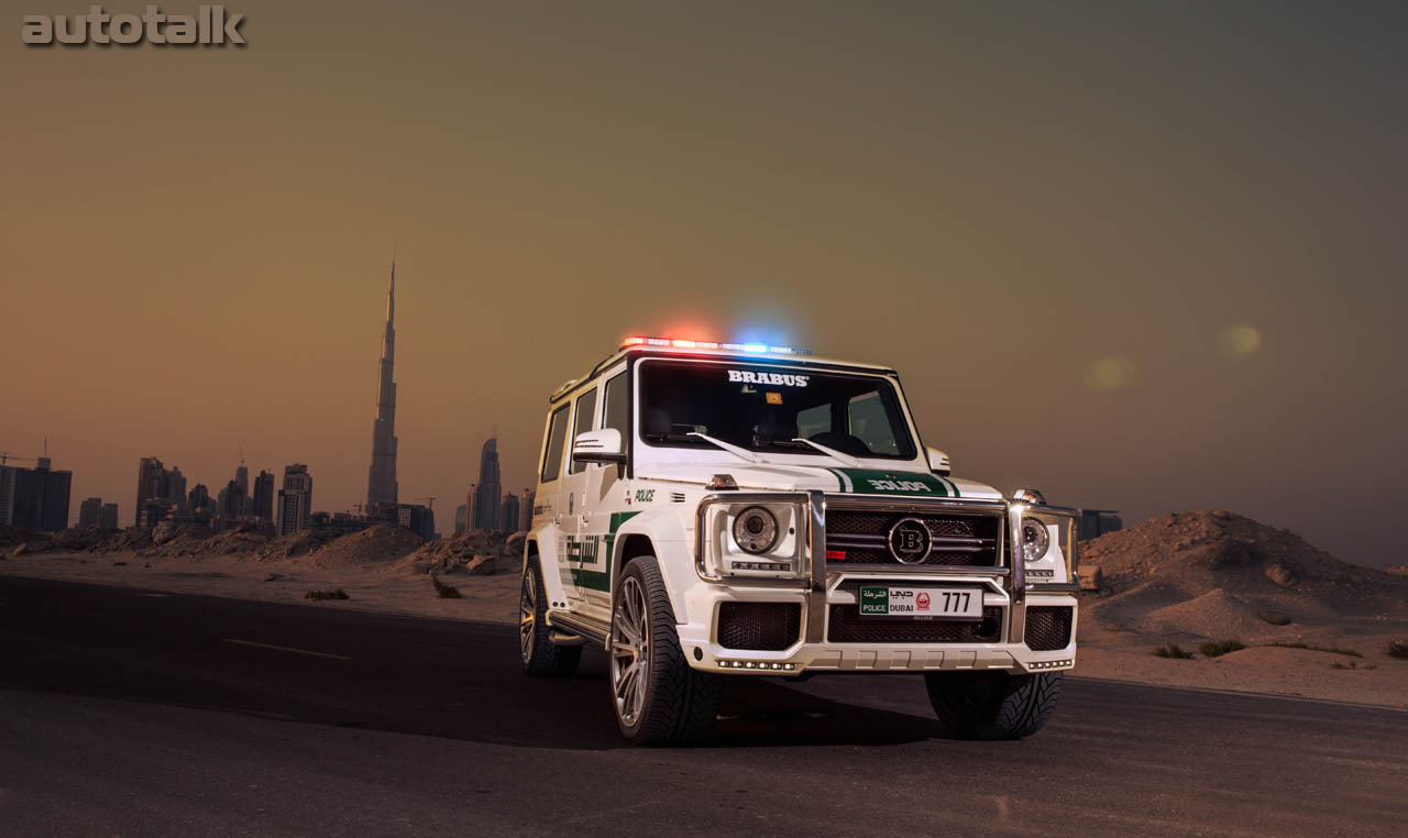 Brabus B63s 700 Widestar Dubai Police