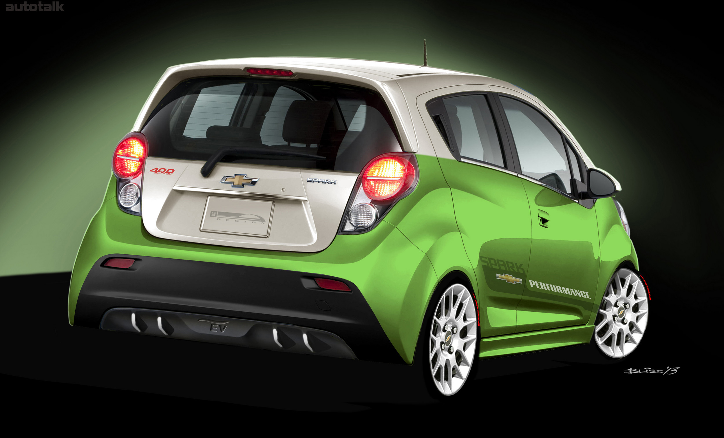 Chevrolet Spark EV Tech Performance concept