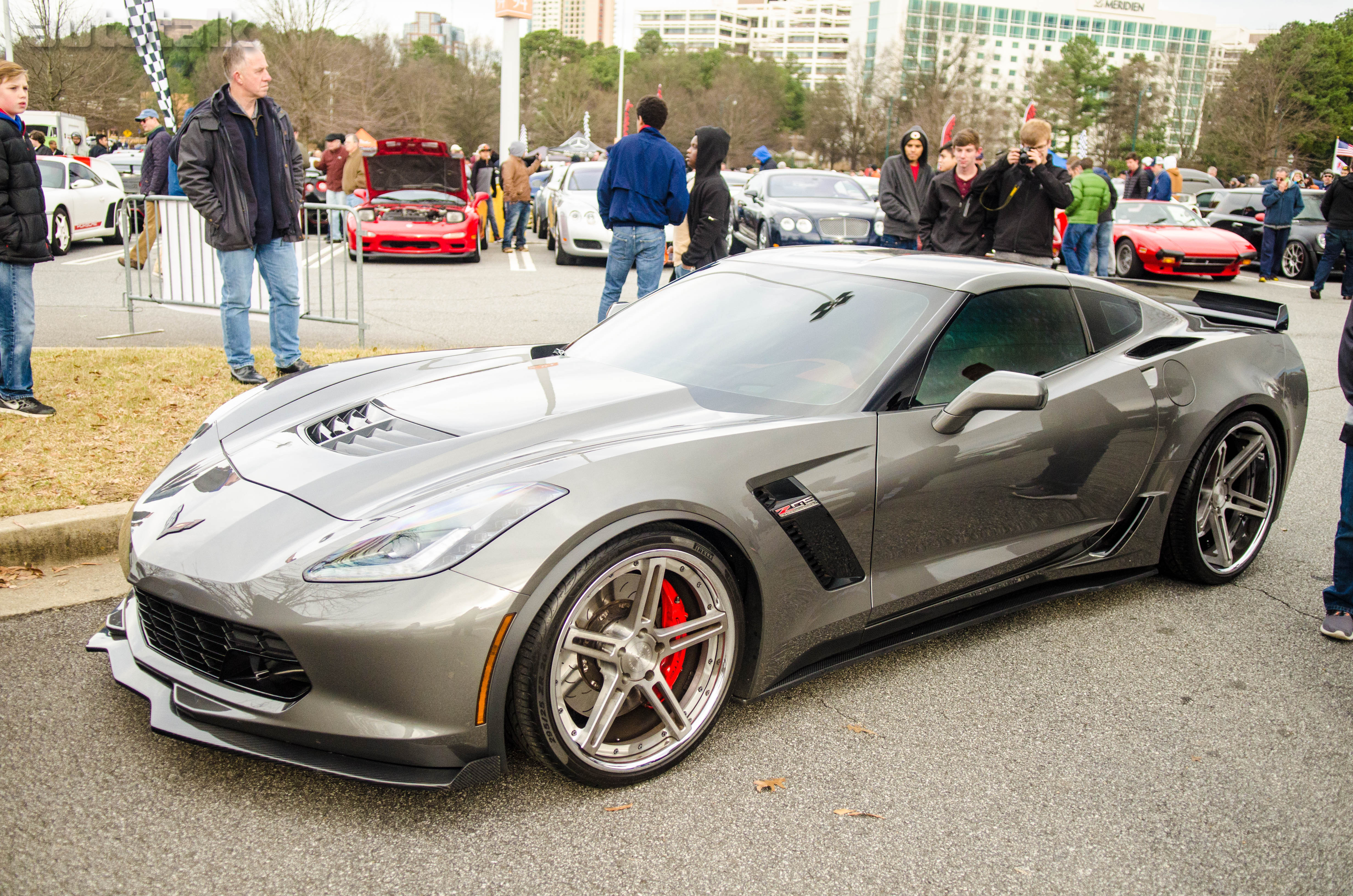 Chevy Corvette at Caffeine &  Octane