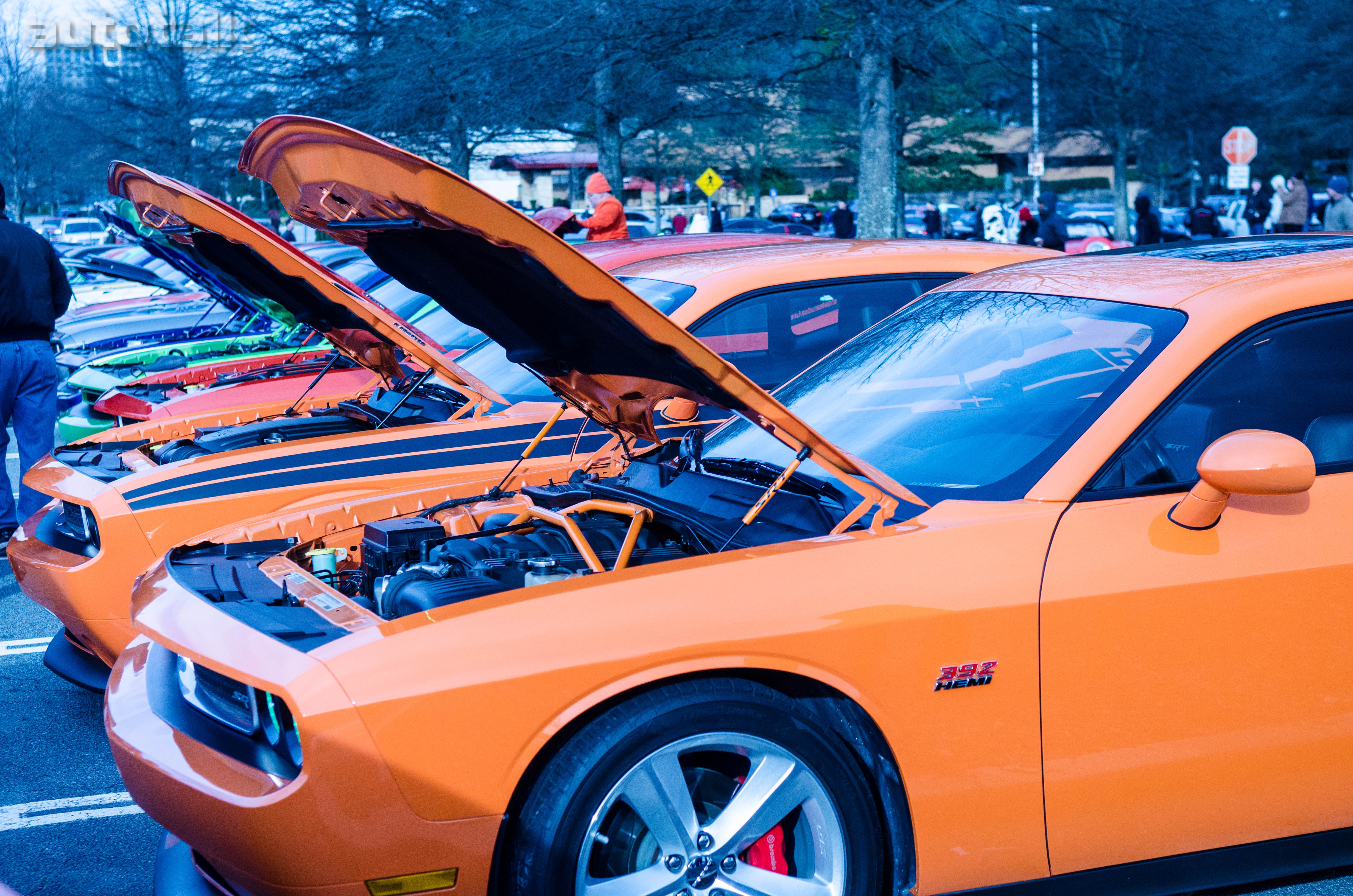 Dodge Challenger at Caffeine & Octane