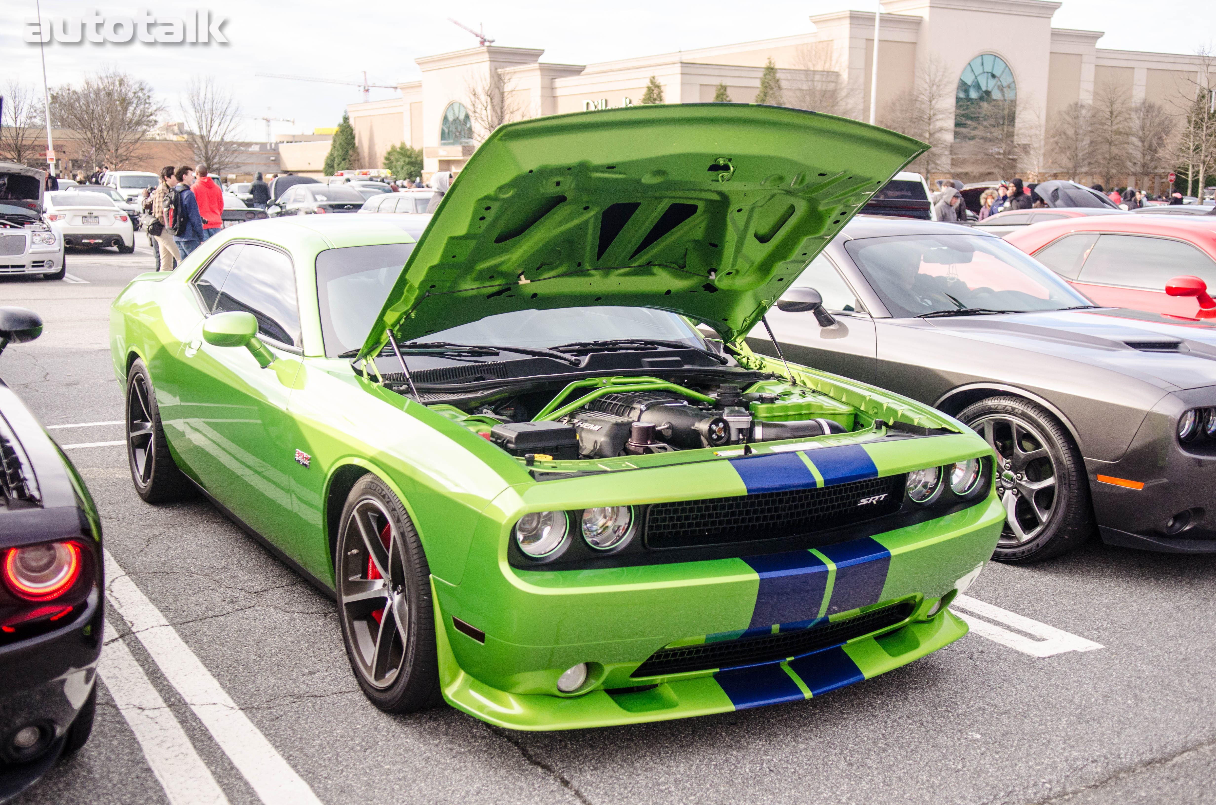 Dodge Challenger at Caffeine & Octane