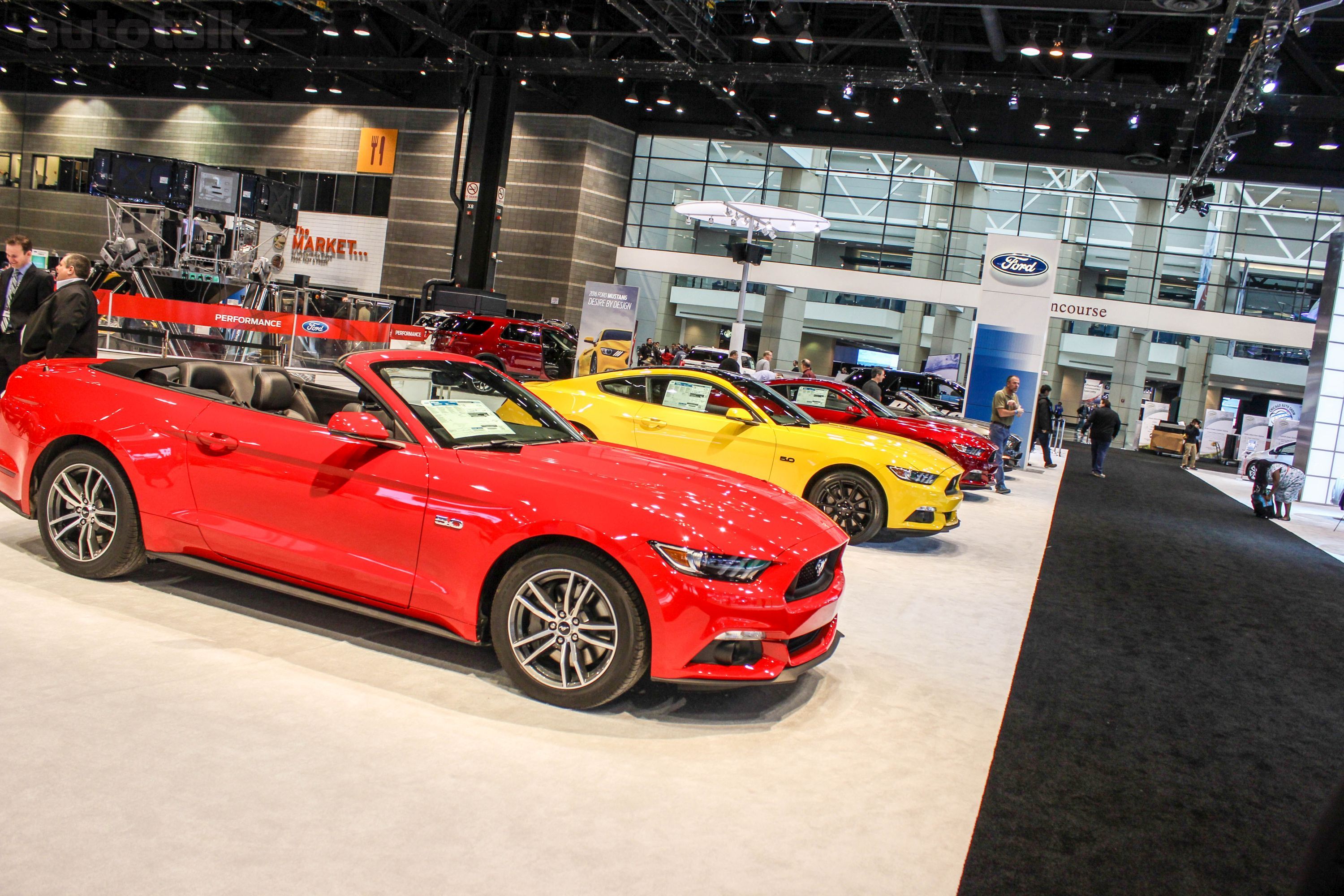 Ford Mustang at 2016 Chicago Auto Show