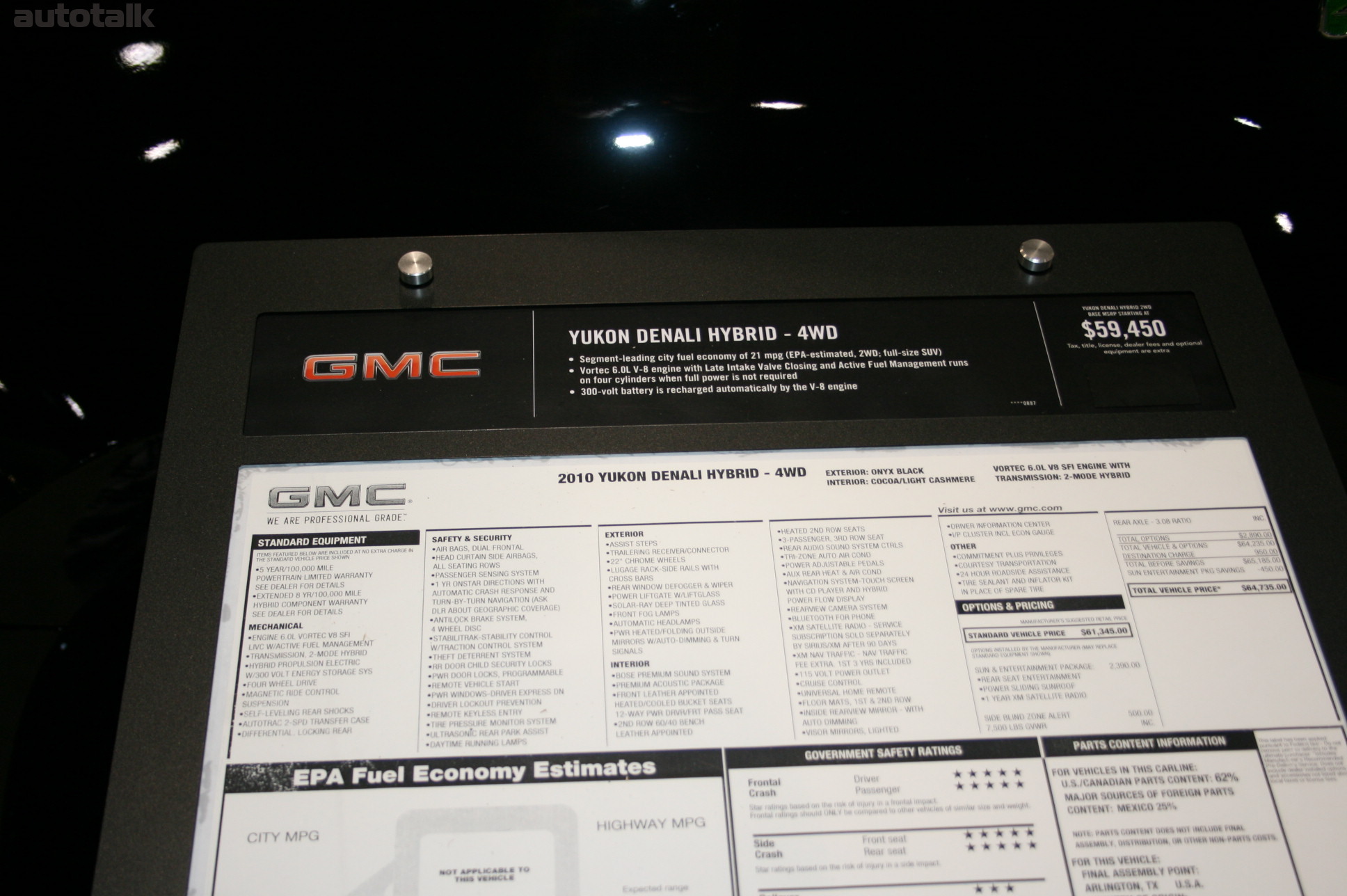 GMC - 2010 Atlanta Auto Show