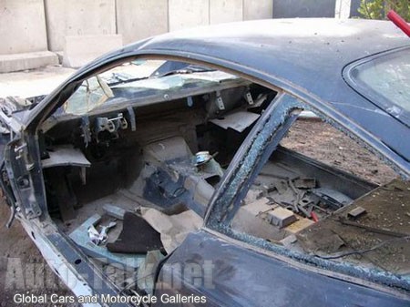 Iraqis destroyed Uday Hussein Ferrari