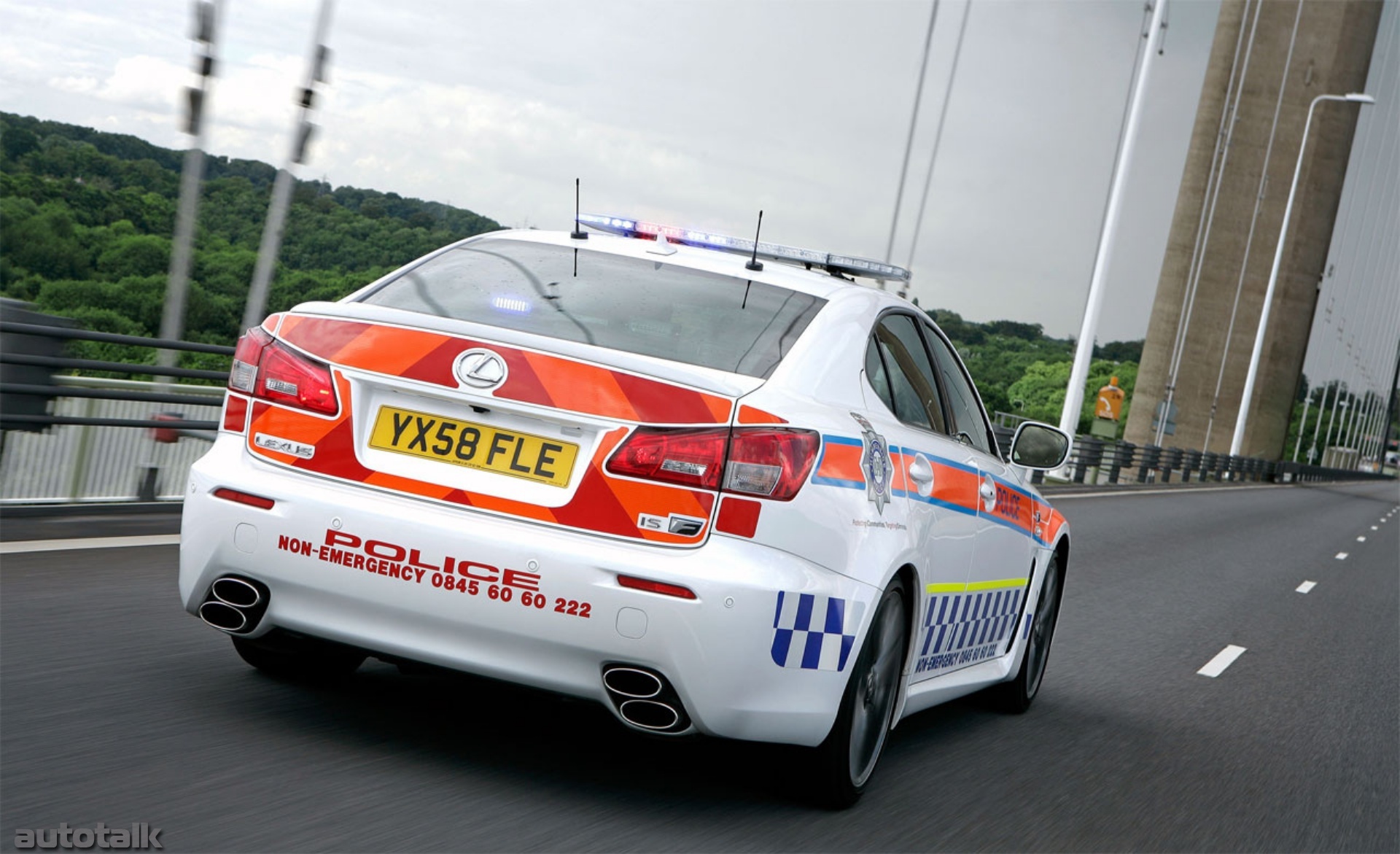 Lexus IS-F Police Car