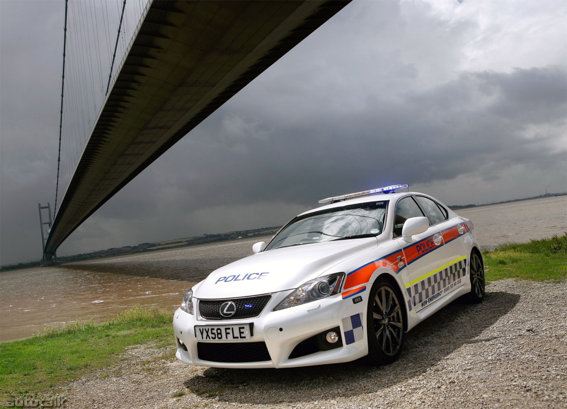 Lexus IS-F Police Car