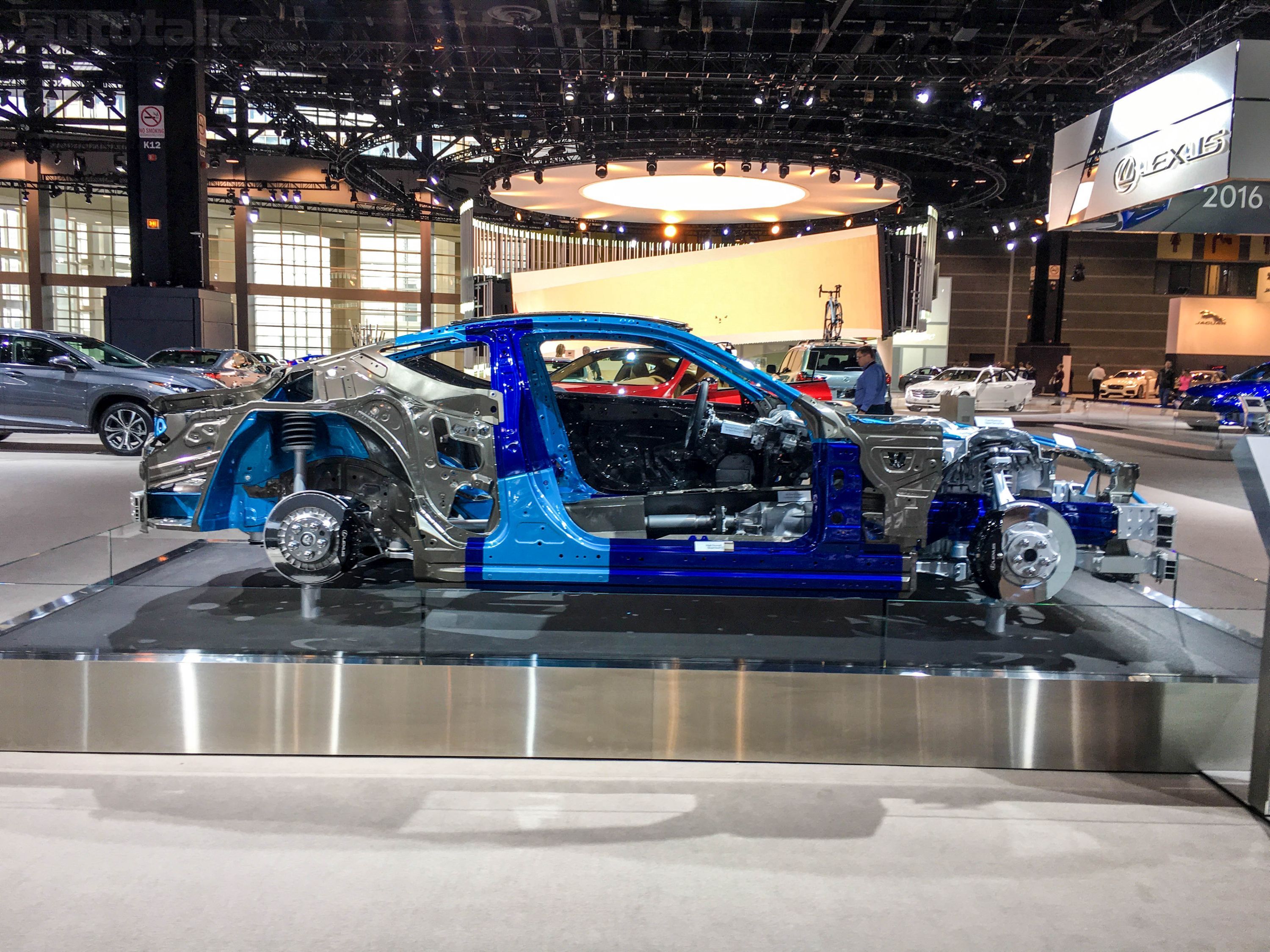 Lexus LC500 at 2016 Chicago Auto Show