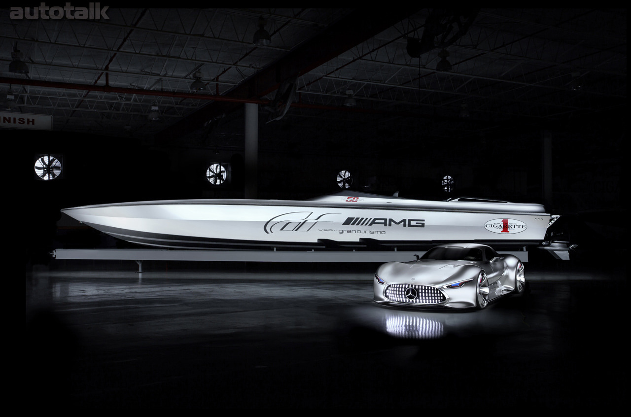 Mercedes-Benz AMG Vision Gran Turismo Cigarette Boat