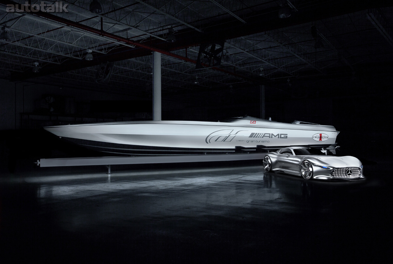 Mercedes-Benz AMG Vision Gran Turismo Cigarette Boat