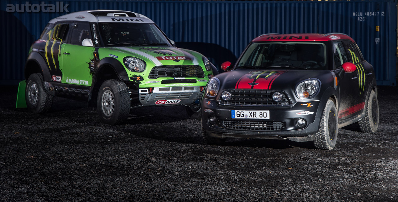 MINI Countryman X-Raid Dakar Racer