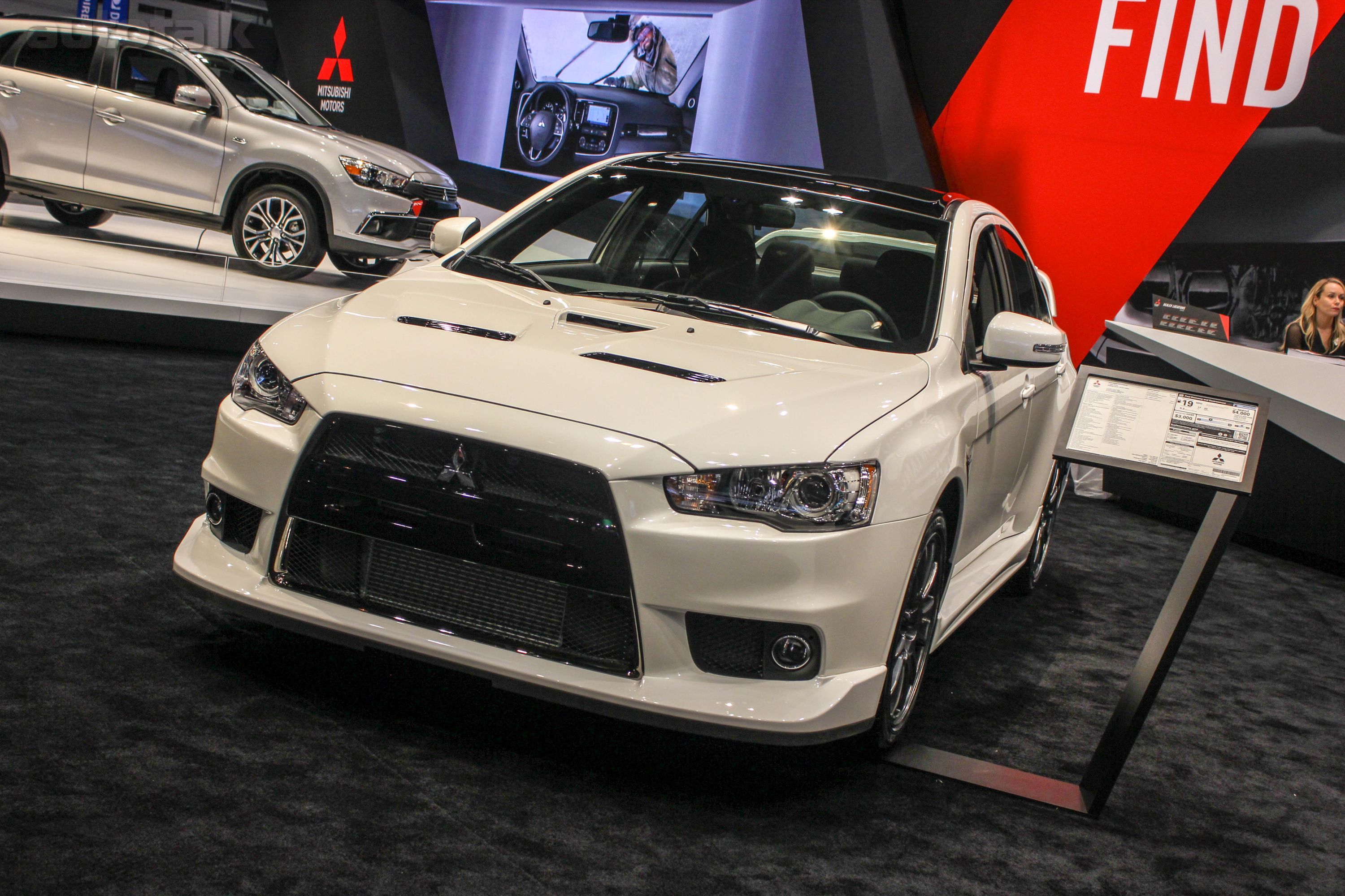 Mitsubishi at 2016 Chicago Auto Show