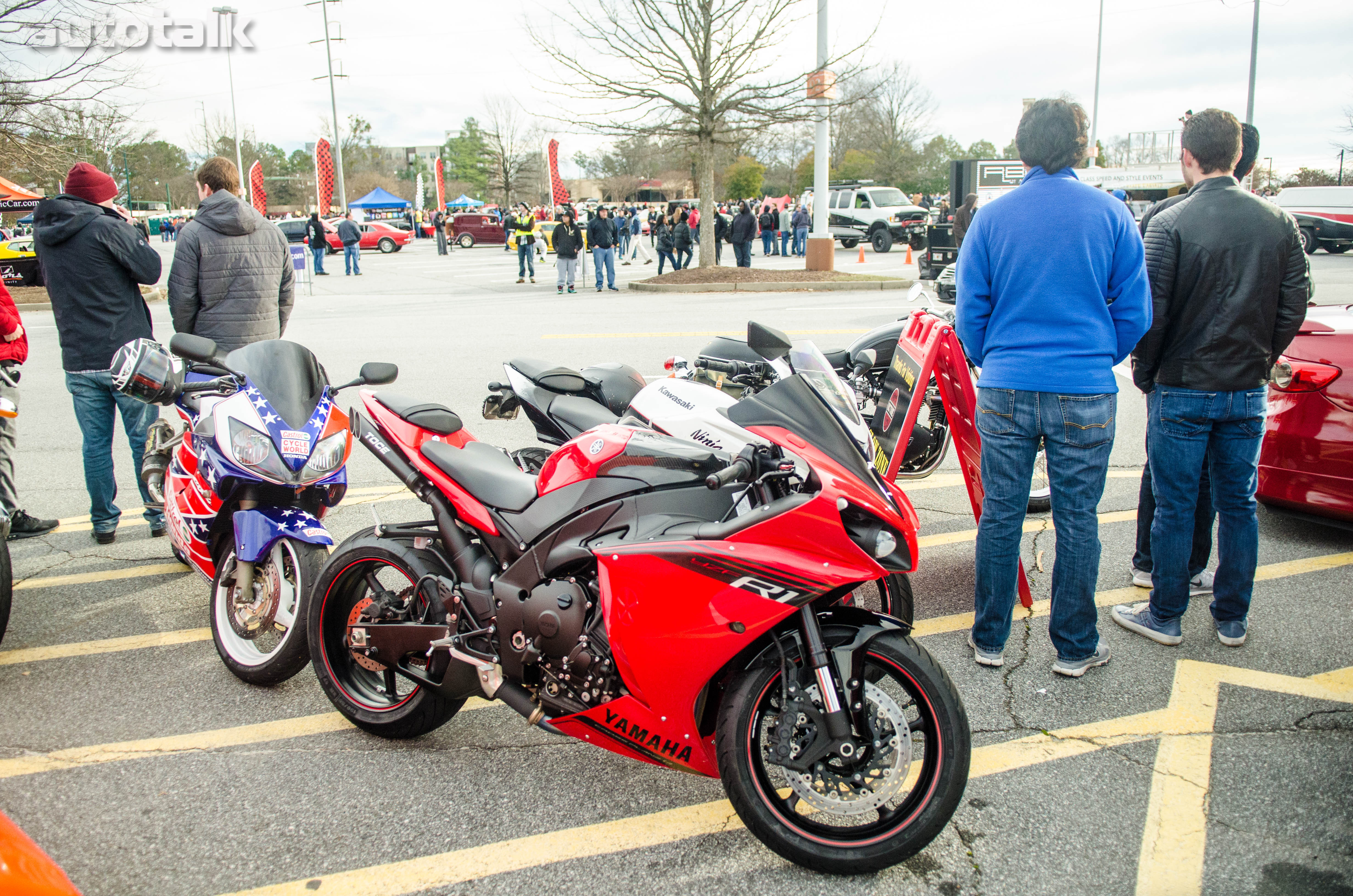 Motorcycles at Caffeine & Octane