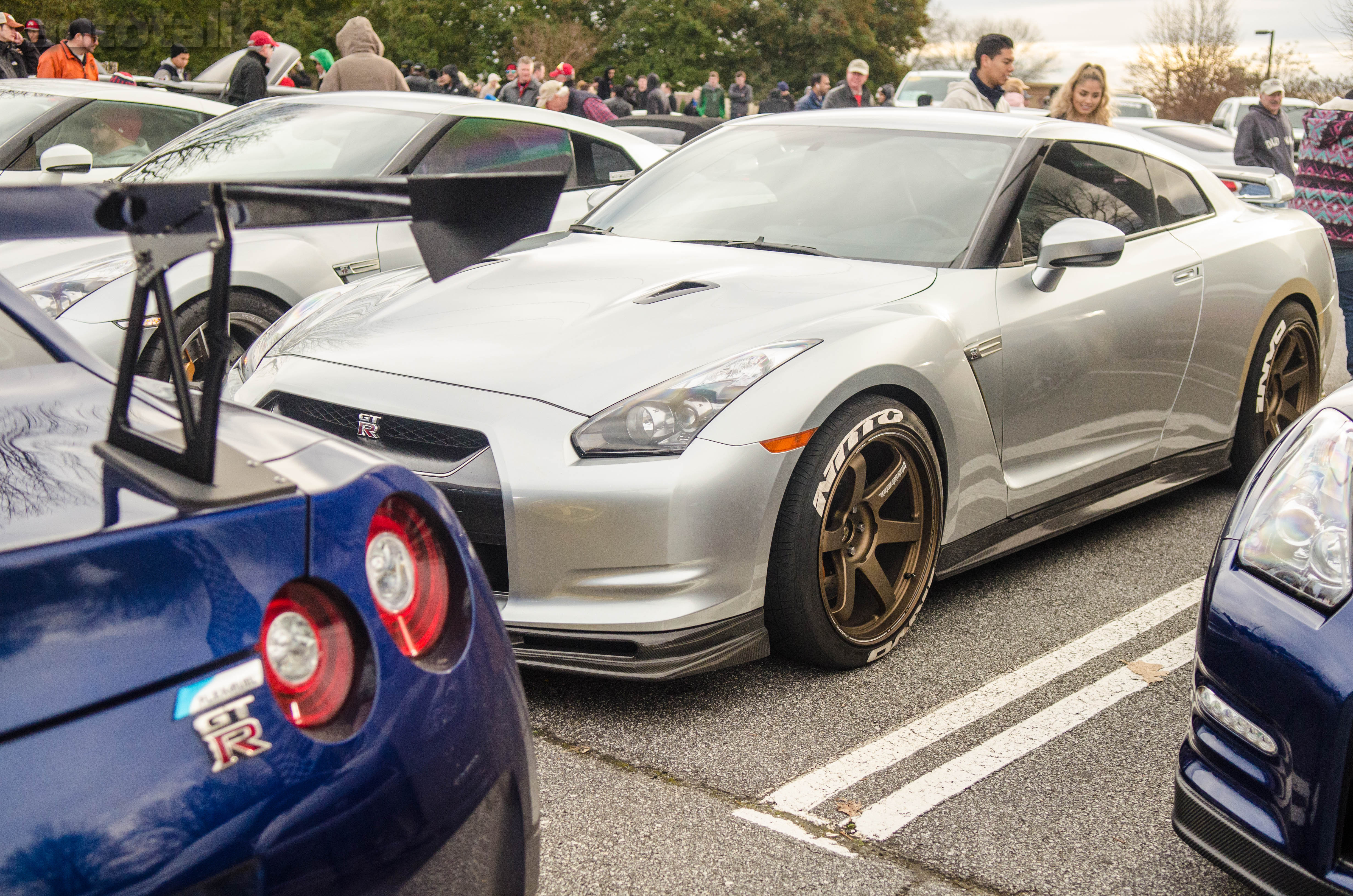 Nissan GT-R at Caffeine & Octane