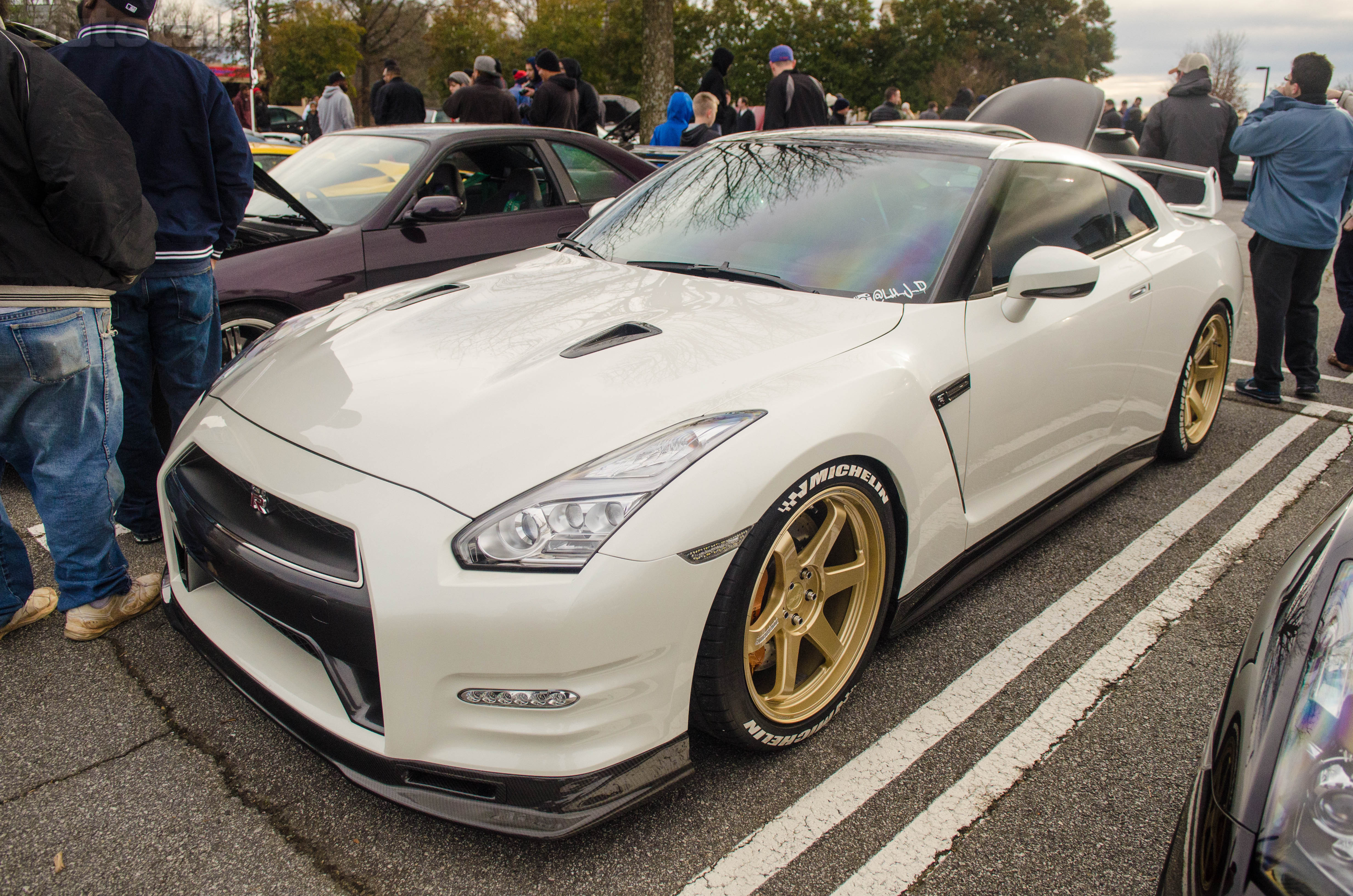 Nissan GT-R at Caffeine & Octane