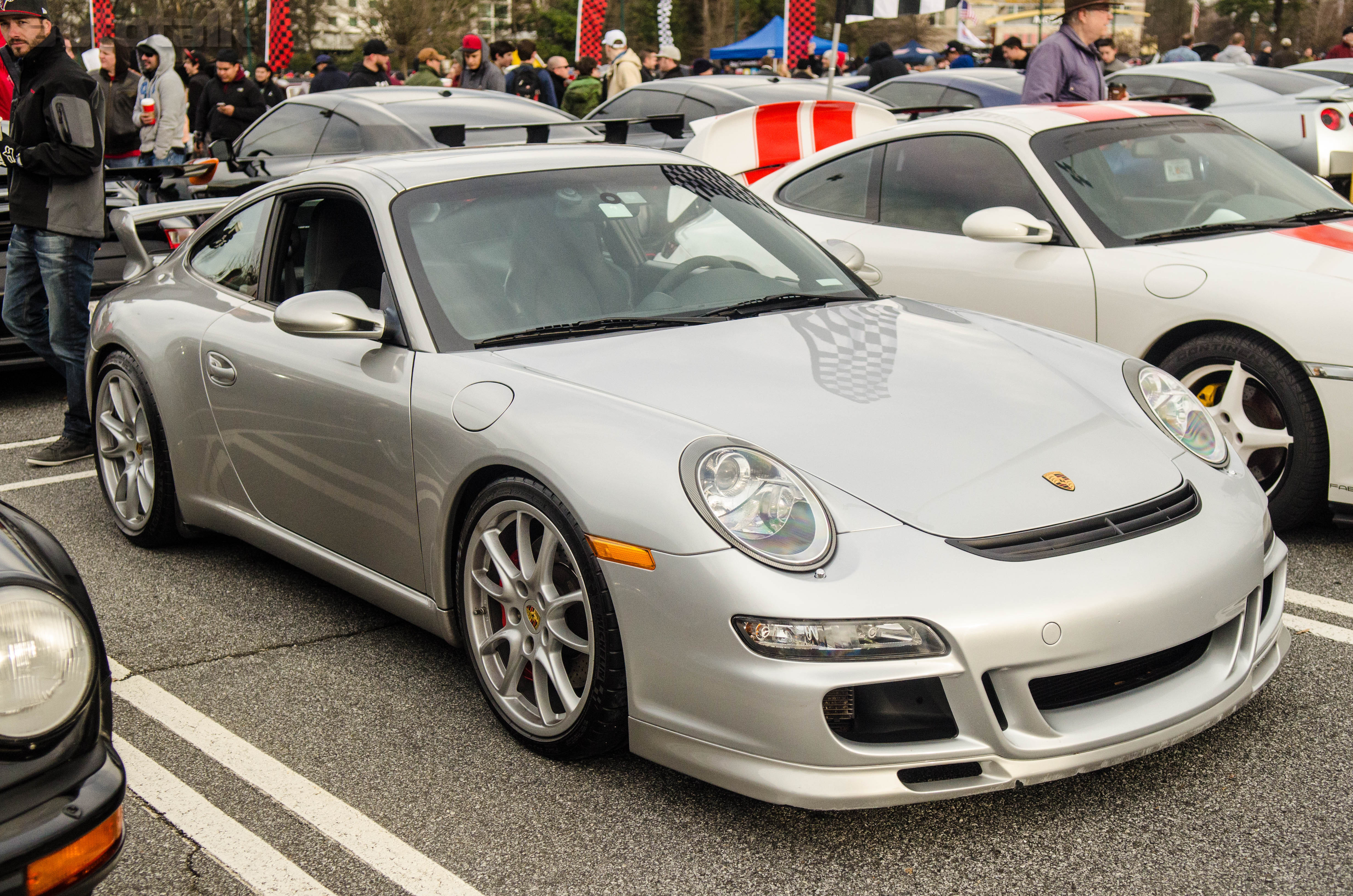 Porsche at Caffeine & Octane