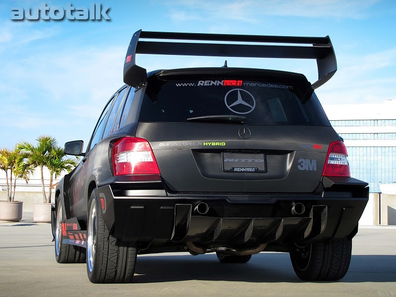 RENNtech Mercedes-Benz GLK350 Hybrid Pikes Peak Rally Car