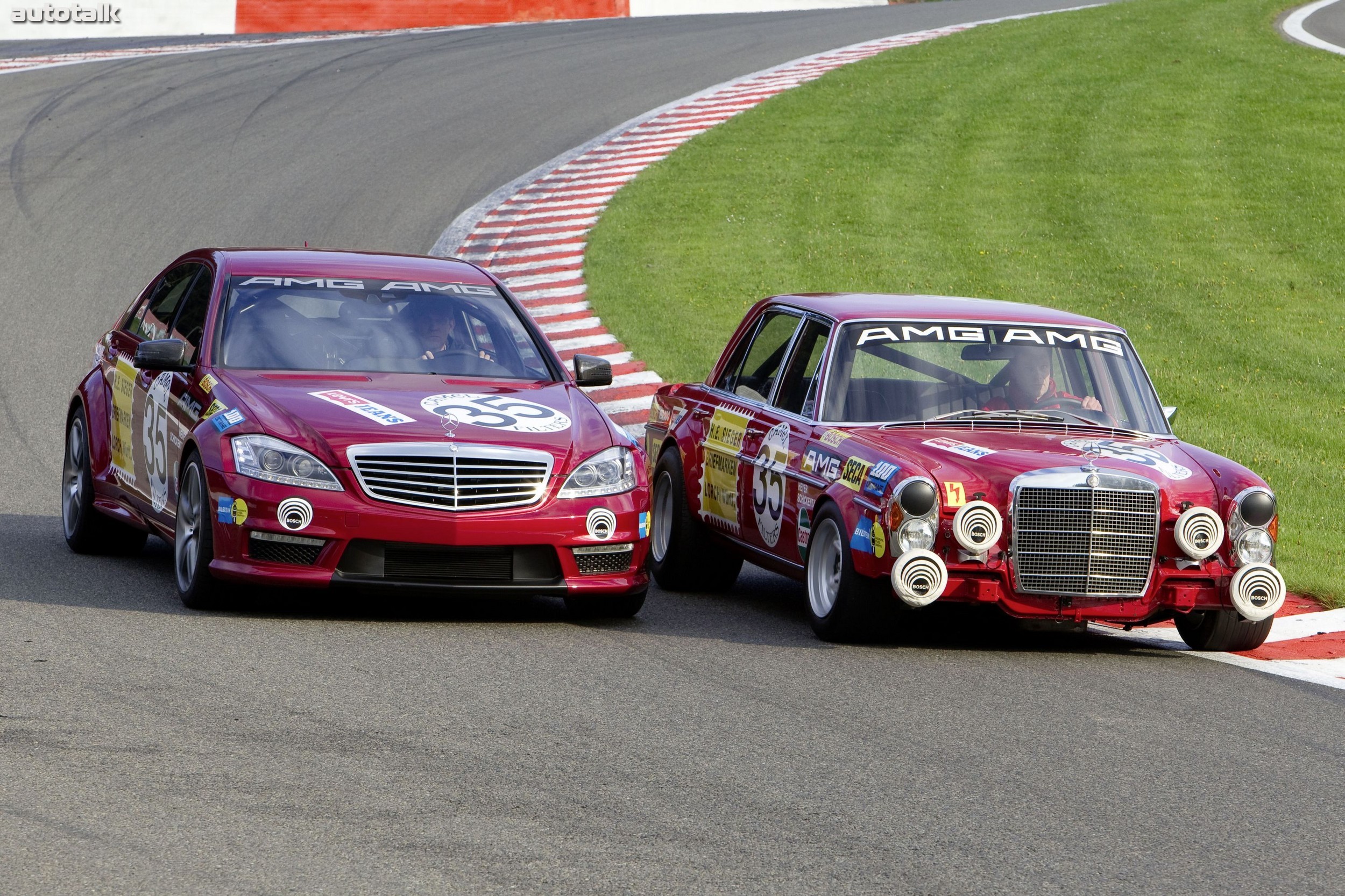 S63 AMG meets 300 SEL 6.8 AMG