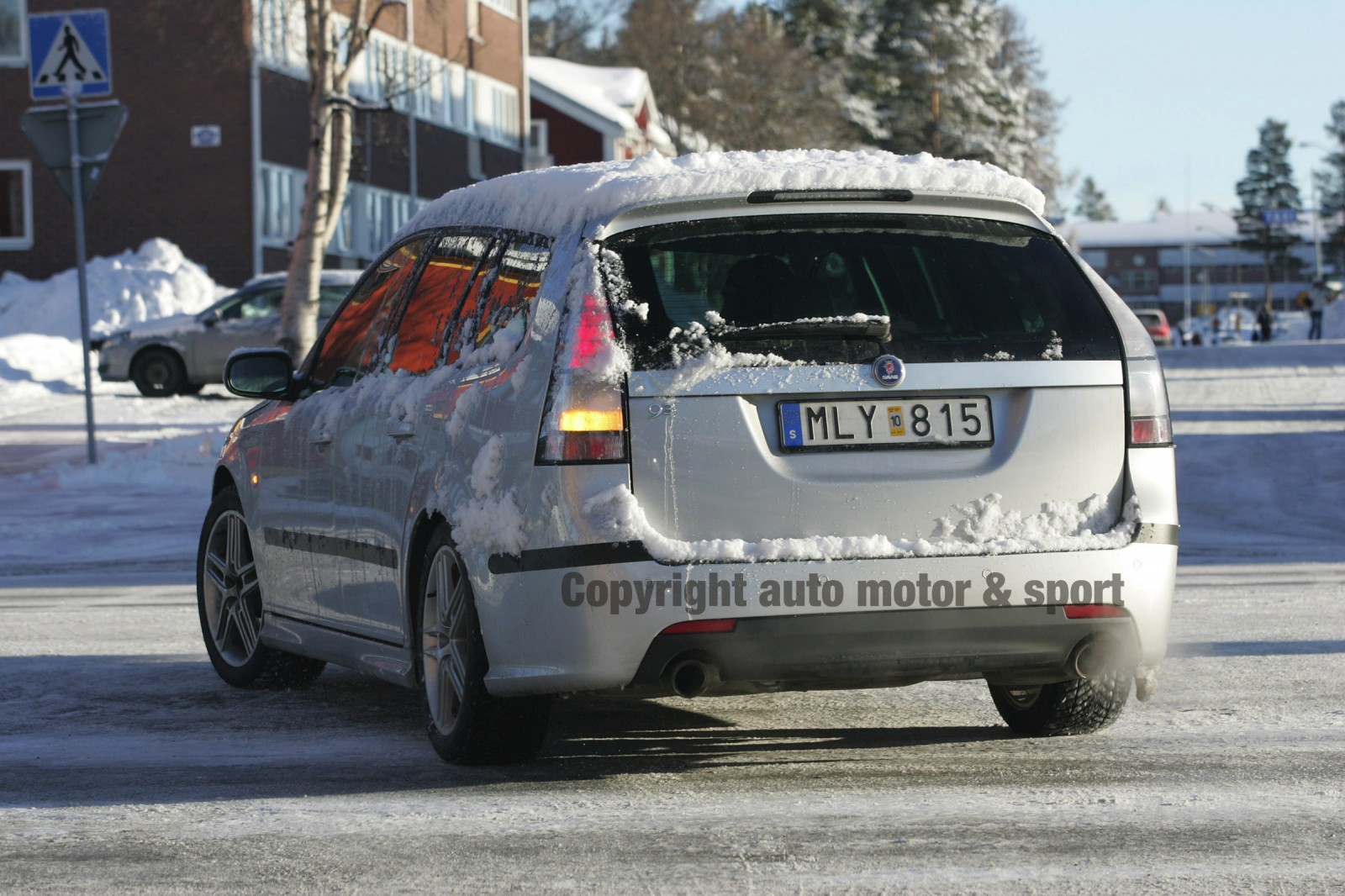 Spy Shots: 2008 Saab 9-3 facelift