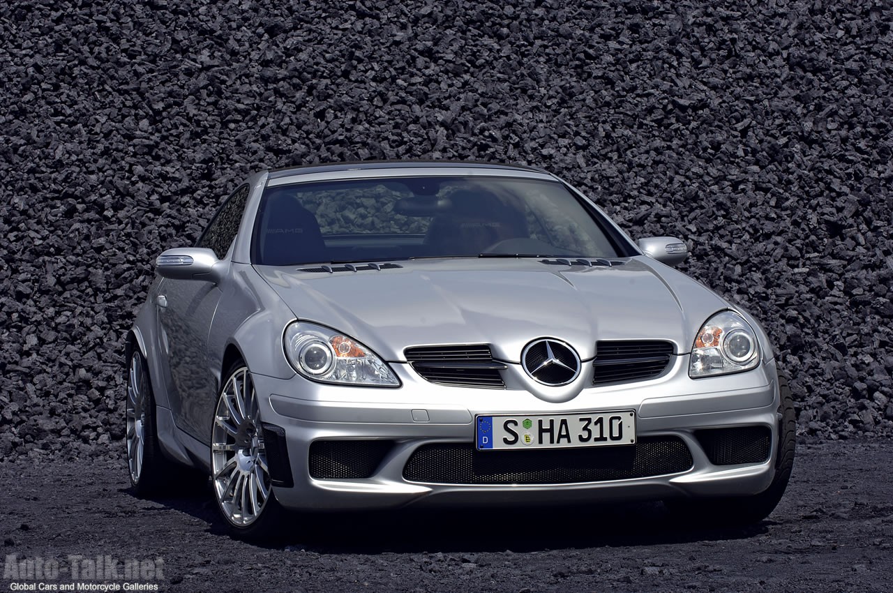 The Mercedes Benz SLK 55 AMG Black Series