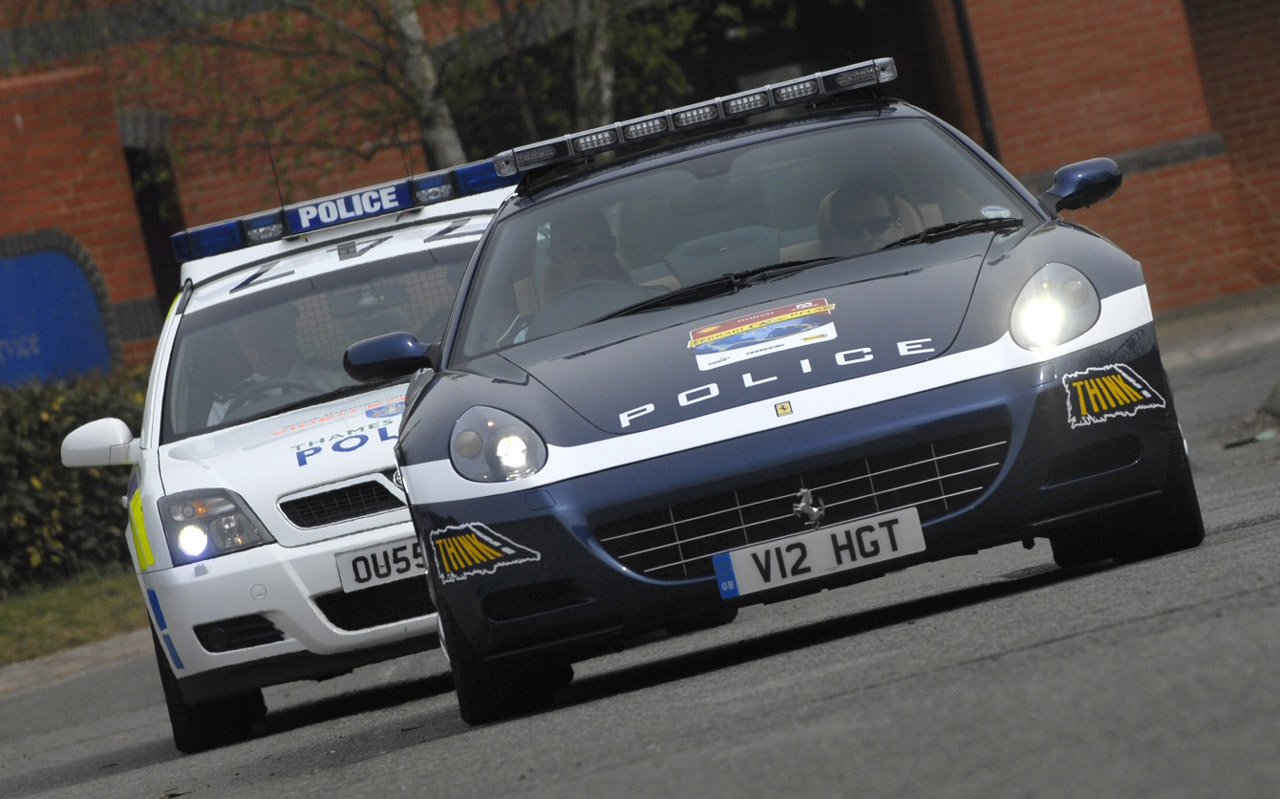 UK Police Ferrari 612