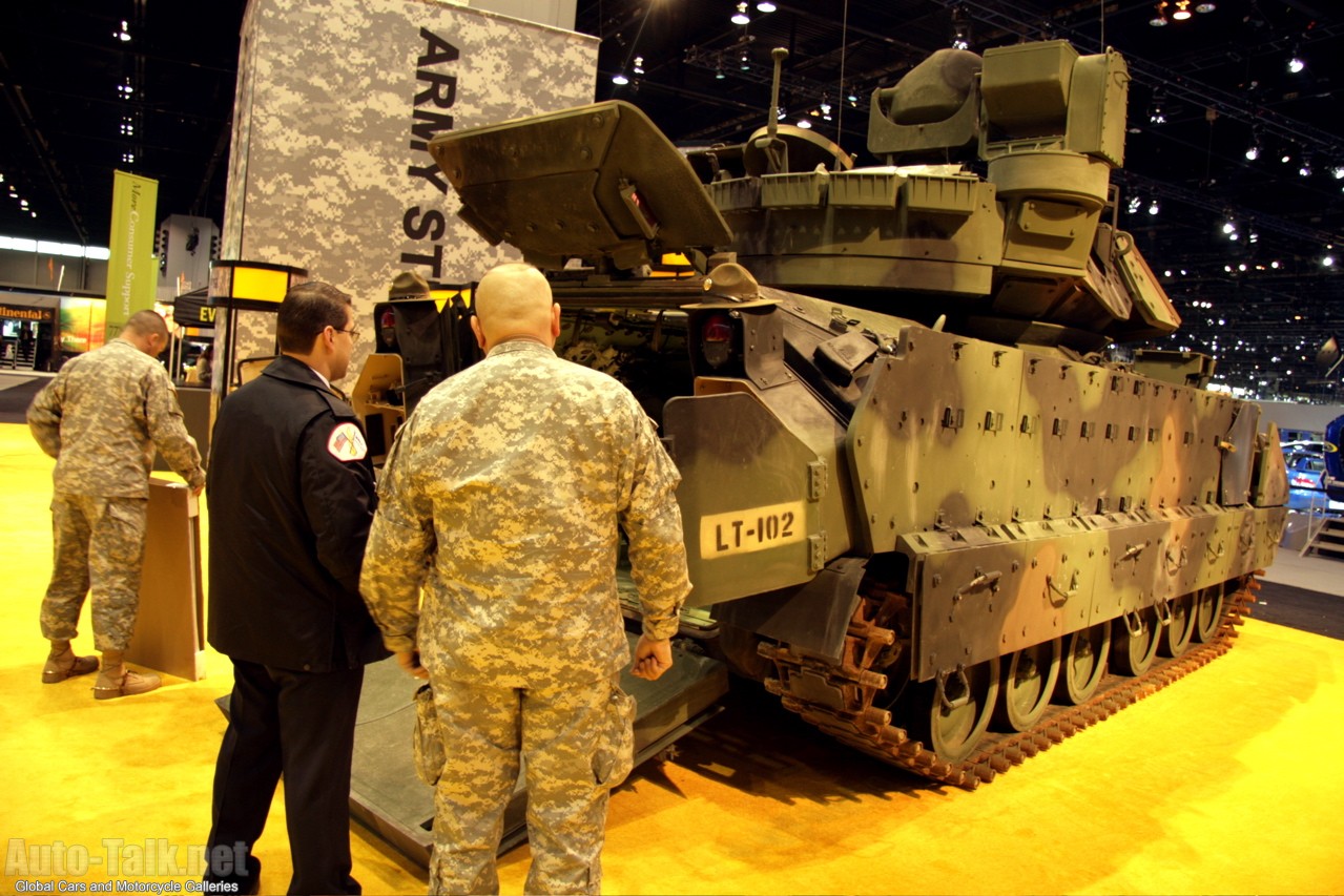 US Army Vehicles at Chicago Auto Show