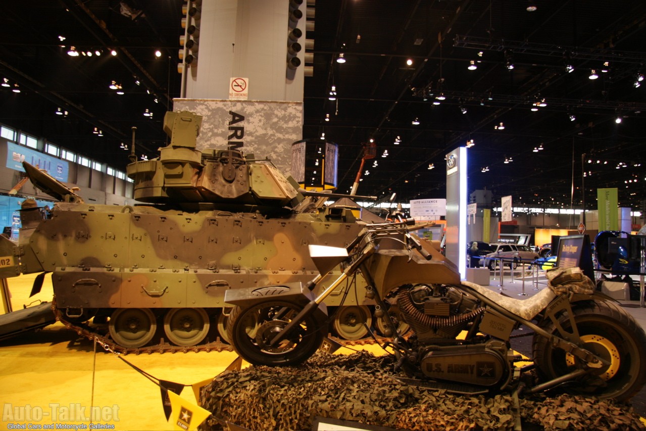 US Army Vehicles at Chicago Auto Show