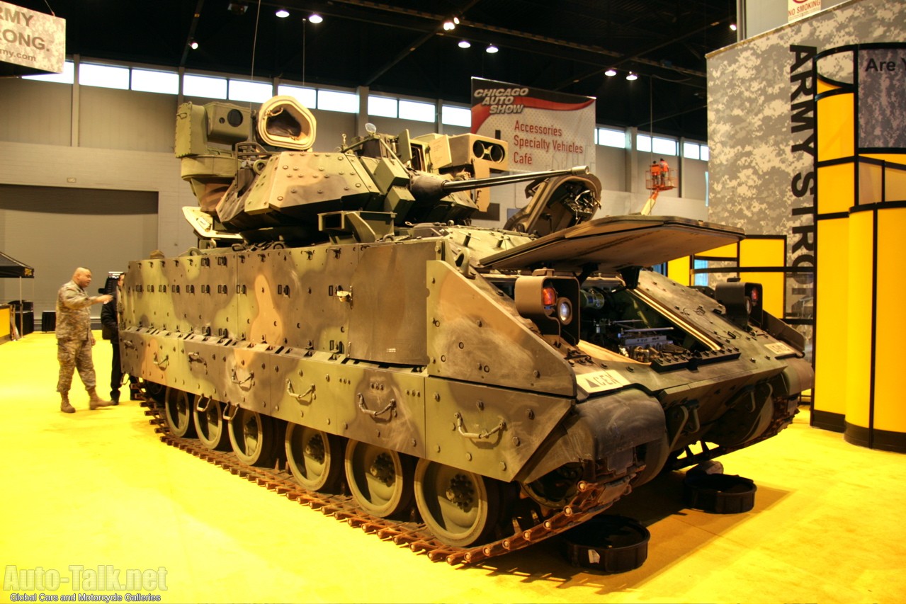 US Army Vehicles at Chicago Auto Show